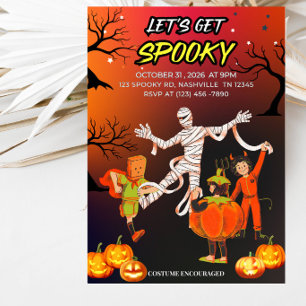 Invitation Soirée Halloween : Faisons Peur