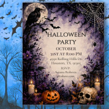 Soirée Halloween Midnight Raven 