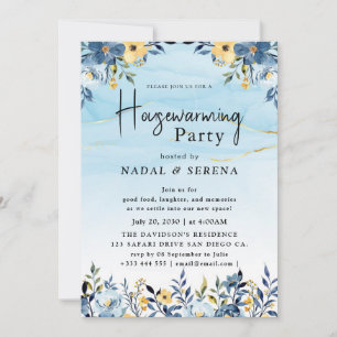 Invitation Soirée ménagère minimaliste moderne élégante