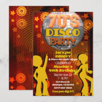 Soirée Orange Disco Dance des années 70