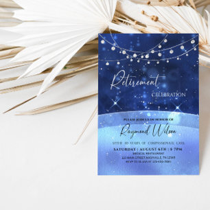 Invitation Soirée pacifique Parti de retraite du médecin de n