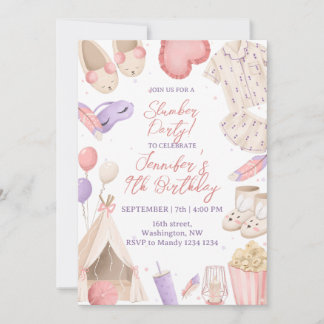 Invitation Soirée Pyjama Dodo