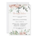 Soirée Rose Classique Avant Le Dîner De Répétition