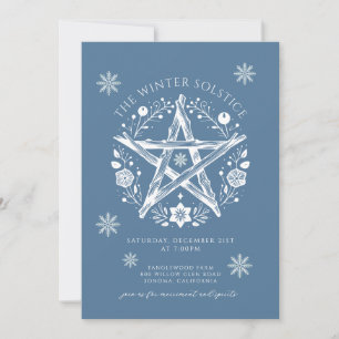 Invitation Soirée solstice d'hiver