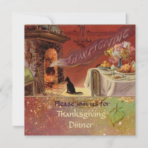 Invitation Soirée Thanksgiving