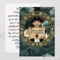 Sois mon garçon d'honneur, pirate drôle