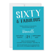 Soixante et fabuleux Turquoise 60e anniversaire
