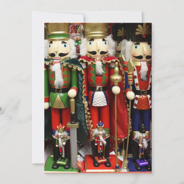 Invitation Soldats de Noël des Noisettes (Devant)