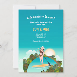 Invitation Soleil et plaisir