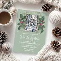Solstice d'hiver Déesse Nature Boho Holly