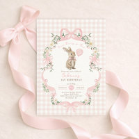 Some Bunny is One Arc en Rose à Carreaux pour 1er