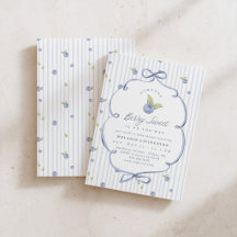 Someone Berry Sweet Blue Baby Shower