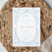 Something Blue Baby Shower de Mariage 