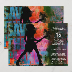 Invitation Son de Changement   Art de Paix Urbain Moderne