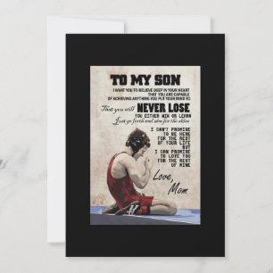 Invitation Son Lutte MD Canvas