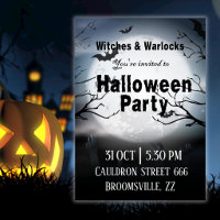 Sorcières et magiciens, soirée annuelle d'Hallowee