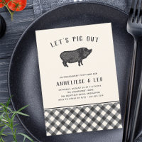Sortons de porc ! | Summer BBQ Engagement Party