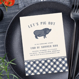 Invitation Sortons de porc !   Summer BBQ Party