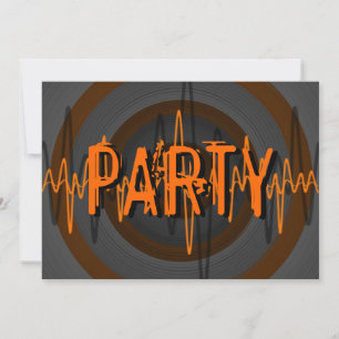 Invitation Sound Orange Dark "PARTY"