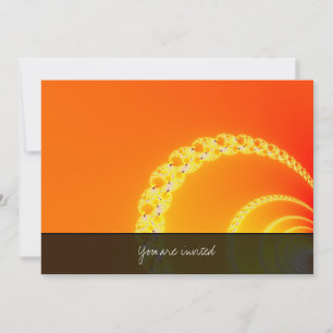 Invitation Sound Waves Fractal Art