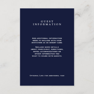 Invitation Sous l'élégante scène de nuit sous les étoiles