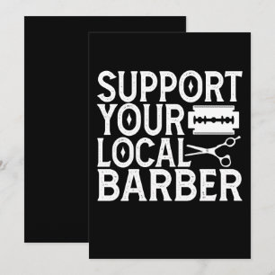 Invitation Soutenez Votre Barbier Local 2024