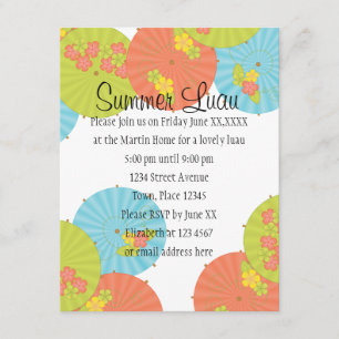 Invitation Souvenir Boire Parapluies