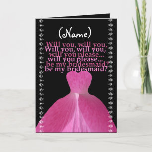 Invitation Soyez ma servante d'enfants RICH PINTON Flower Gow