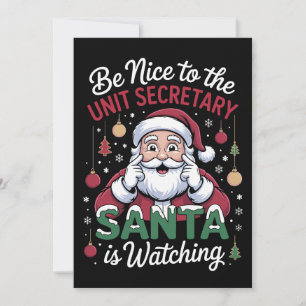 Invitation Soyez Sympathique Avec La Secrétaire De L'Unité Le