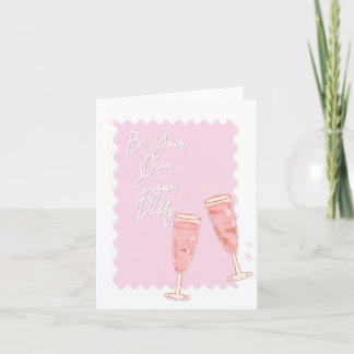 Invitation Soyez votre propre Sugar Daddy
