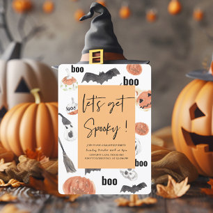 Invitation Soyons Éffrayants   Parti Halloween  