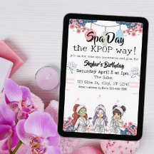 Spa Day the KPOP Way birthday