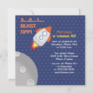 Invitation Space Adventure
