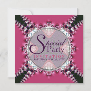 Invitation spéciale à la fête de la princesse diva