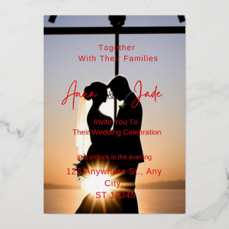 Invitation spéciale Foil