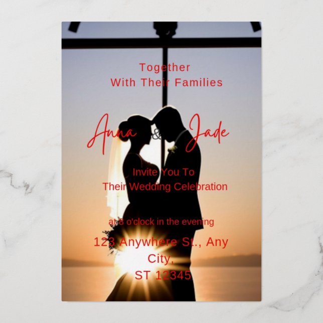 Invitation spéciale Foil (Recto)