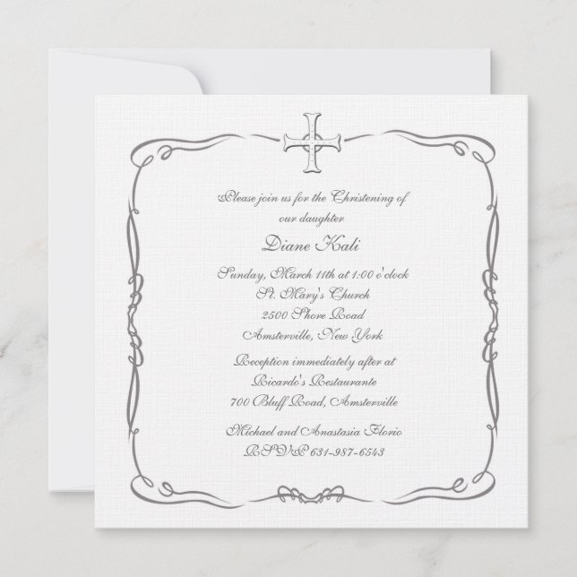 Invitation spéciale inter-religieuse (Devant)