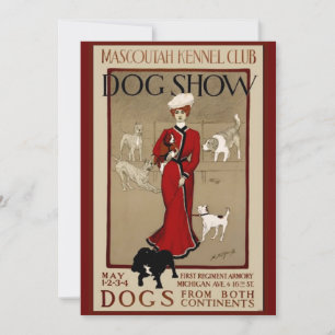 Invitation Spectacle de chiens