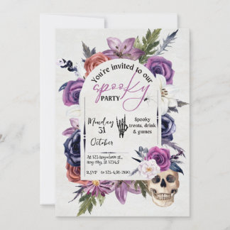 Invitation Spectaculaire épouvantable - Rejoignez-nous si vou