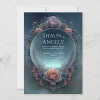 Sphère Céleste Éthérée Rose de Minuit Mariage