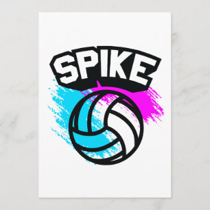Invitation Spike Volleyball