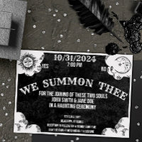 Spirit Board Gothique Halloween Mariage ou douche