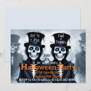 Invitation Spiritueux Dapper & Fogbound Fright