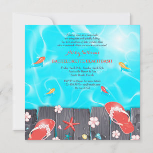 Invitation Splash Été