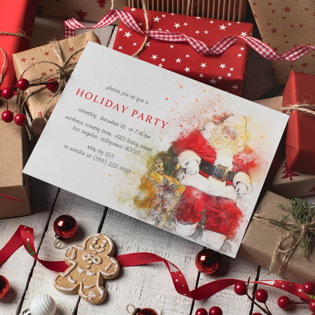 Invitation Splendor de Noël | Fête de vacances (Créateur téléchargé)