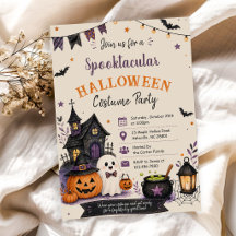 Spooktacular Costume Party Halloween