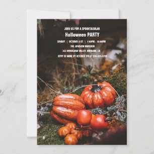Invitation Spooktacular Dark Haunted House Halloween Party I