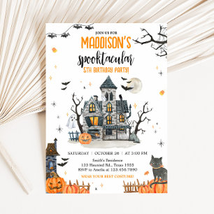 Invitation Spooktacular Ghost Halloween fête d'anniversaire