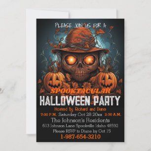 Invitation Spooktacular Halloween