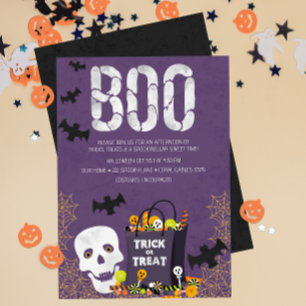 Invitation Spooktacular Kids Halloween Costume Party